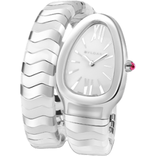 Serpenti Spiga Stainless Steel White