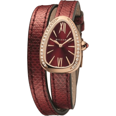 Serpenti Skin Pink Gold / Diamond / Red