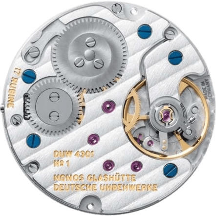 Nomos Glashütte caliber DUW 4301