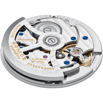 Nomos Glashütte caliber DUW 5001