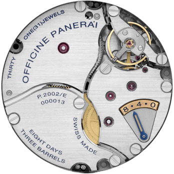 Panerai caliber P.2002/E