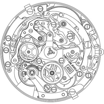 Zenith caliber El Primero 400B Titanium