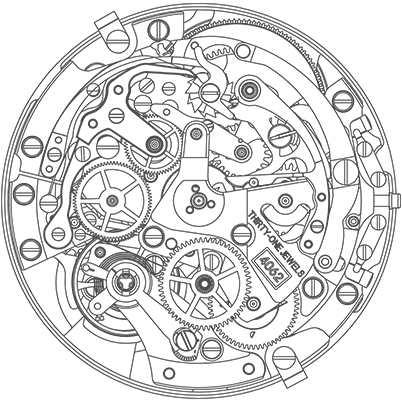 Zenith caliber El Primero 4062