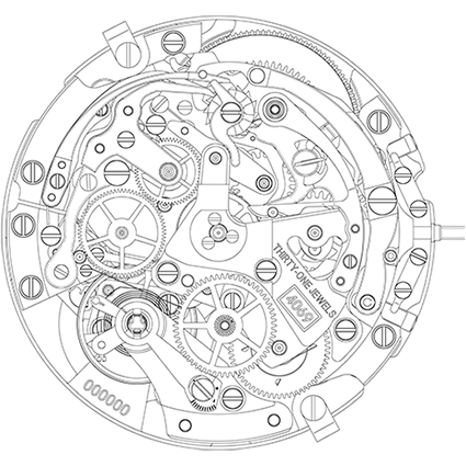 Zenith caliber El Primero 4069