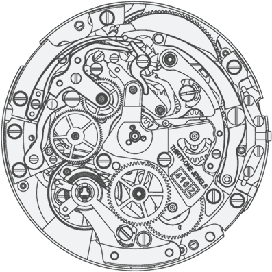 Zenith caliber El Primero 410