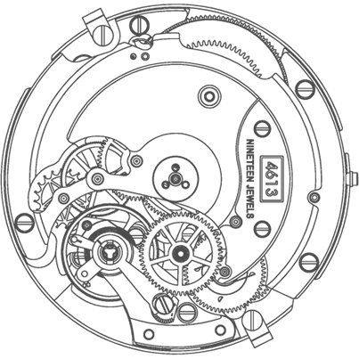 Zenith caliber El Primero 4613