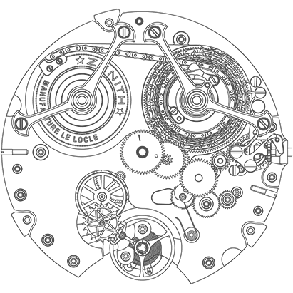 Zenith caliber El Primero 4810