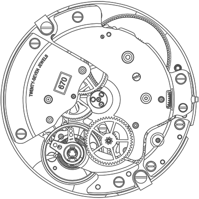 Zenith caliber Elite 670