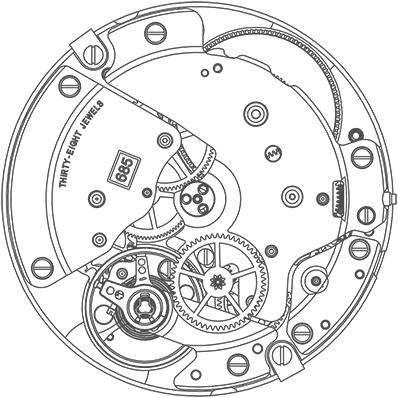 Zenith caliber Elite 685