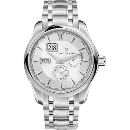 Carl F. Bucherer Manero PowerReserve Stainless Steel / Silver / Bracelet 00.10912.08.13.21