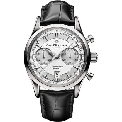 Carl F. Bucherer Manero Flyback Stainless Steel / Silver 00.10919.08.13.01