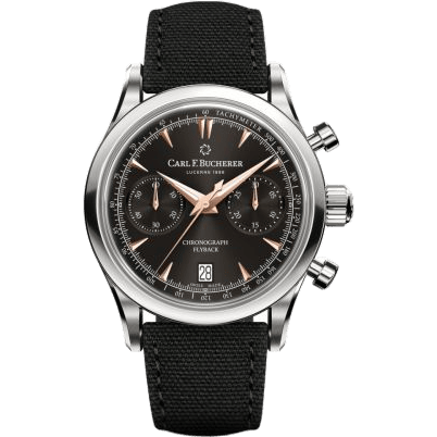 Carl F. Bucherer Manero Flyback 40 Stainless Steel / Black 00.10927.08.33.01