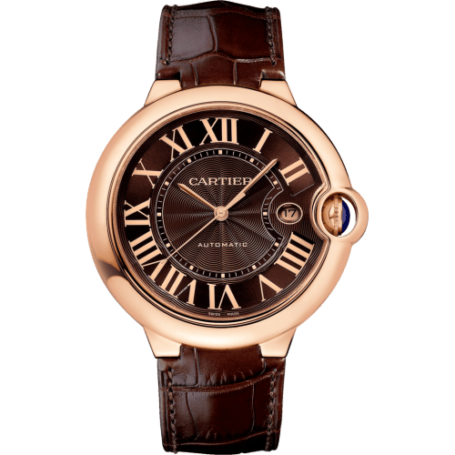 Ballon Blue de Cartier 42 Automatic Pink Gold / Chocolate W6920037