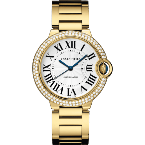 Ballon Blue de Cartier 36 Automatic Yellow Gold / Diamonds / Bracelet