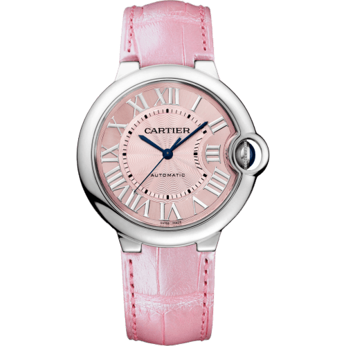 Ballon Blue de Cartier 36 Automatic Stainless Steel / Pink WSBB0007