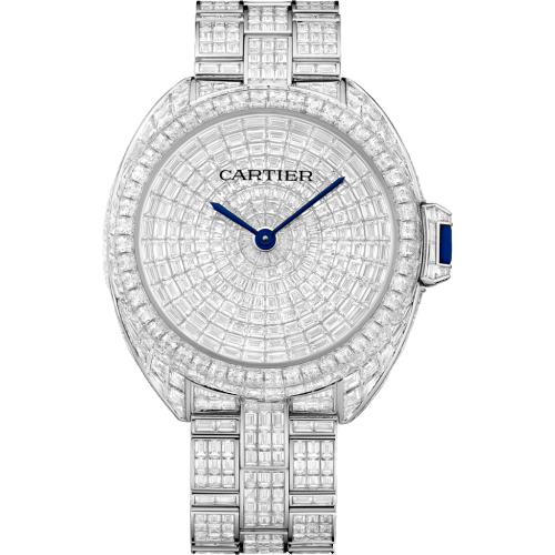 Clé de Cartier 41 White Gold / Rivière