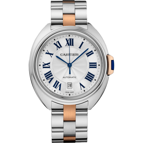Clé de Cartier 40 Stainless Steel /Pink Gold / Silver / Bracelet