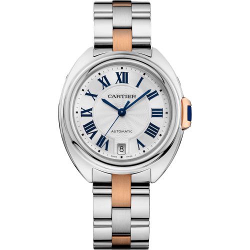 Clé de Cartier 35 Stainless Steel /Pink Gold / Silver / Bracelet
