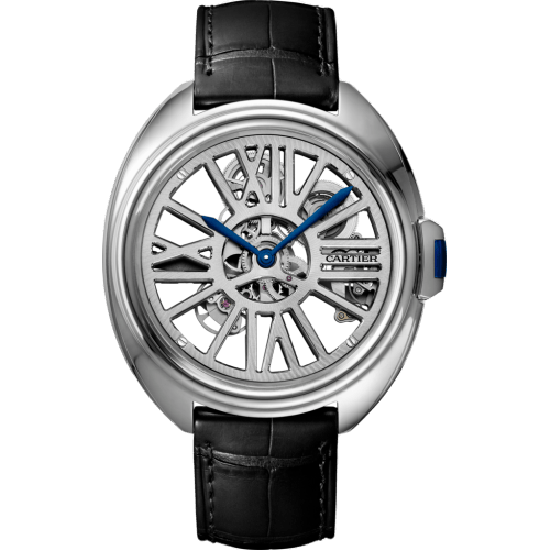 Clé de Cartier 41 Skeleton Automatic Palladium