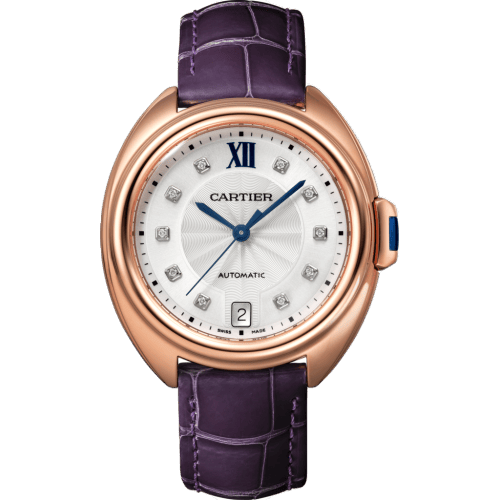 Clé de Cartier 35 Pink Gold / Diamond / Purple