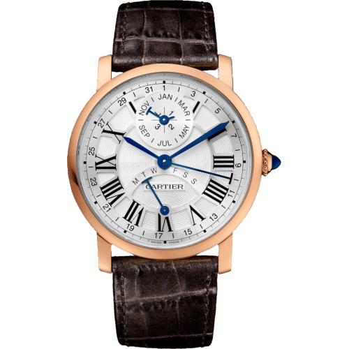 Rotonde de Cartier Perpetual Calendar Pink Gold / Silver W1556217