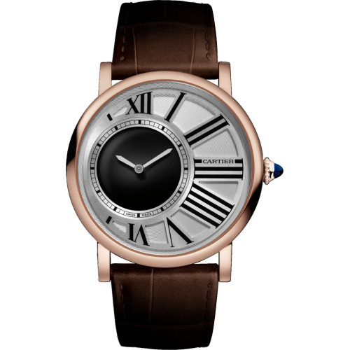 Rotonde de Cartier Mysterious Hour Pink Gold