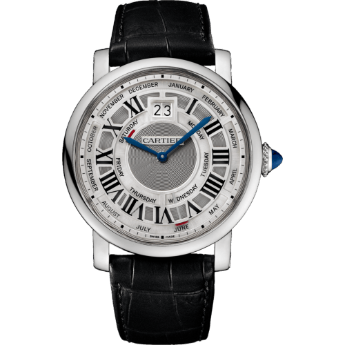 Rotonde de Cartier 45 Annual Calendar White Gold / Silver W1580002