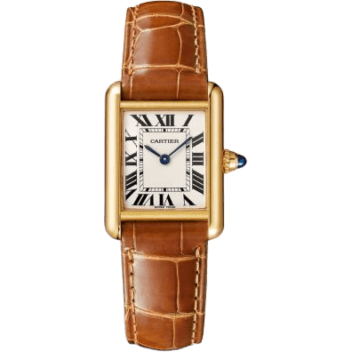 Tank Louis Cartier Small Quartz Yellow Gold / Silver
