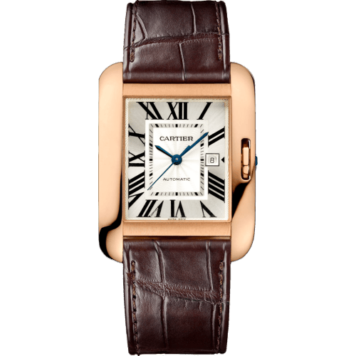 Tank Anglaise 29.8 Pink Gold / Silver