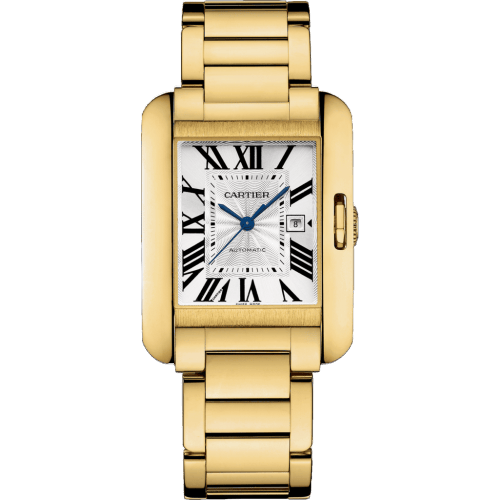 Tank Anglaise 29.8 Yellow Gold / Silver / Bracelet