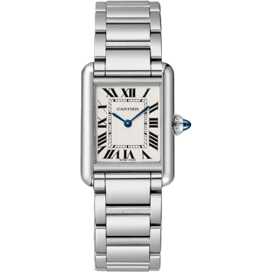 Tank Must Small Quartz Stainless Steel / Silver / Bracelet