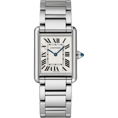 Tank Must Large Quartz Stainless Steel / Silver / Bracelet