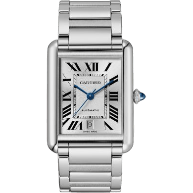 Tank Must Extra Large Automatic Stainless Steel / Silver / Bracelet