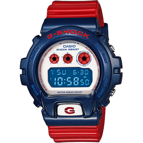DW-6900AC-2 Red, White, Blue