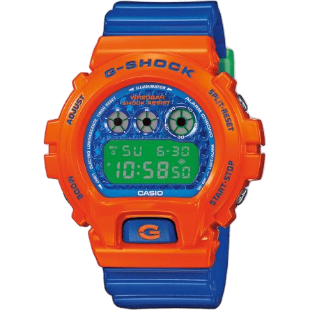Casio DW-6900SC-4 Orange Stars