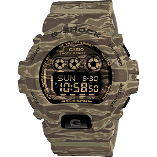 Casio GD-X6900CM-5 Green Tiger Camo