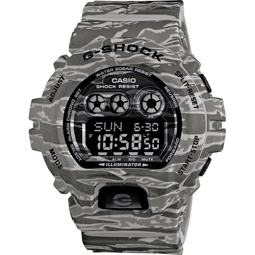 Casio GD-X6900CM-8 Grey Tiger Camo