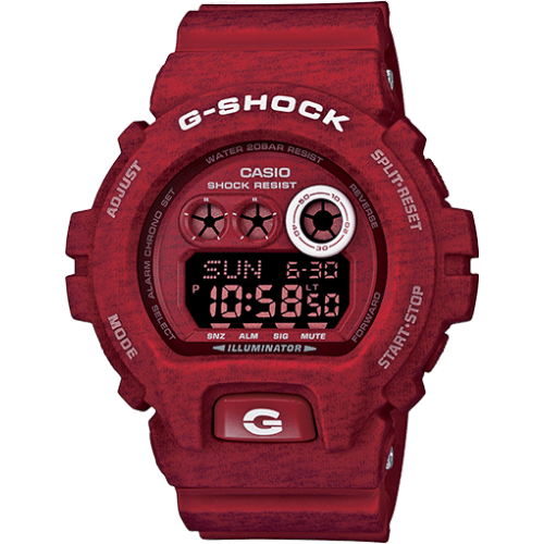 Casio GD-X6900HT-4 Heathered Red