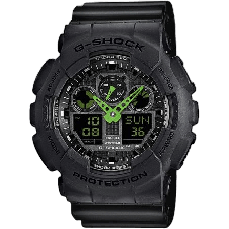 GA-100C-1A3 Green Hands