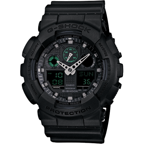 Casio GA100-MB-1A Black Green