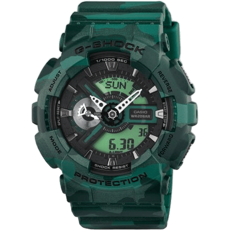GA-110CM-3A Green Camo