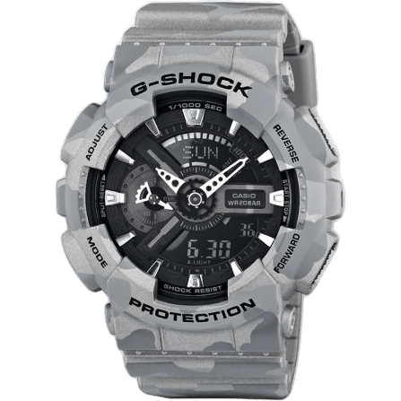 Casio GA-110CM-8A Grey Camo