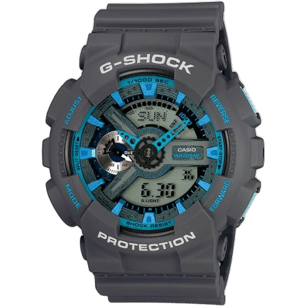 Casio GA-110TS-8A2 Grey Blue