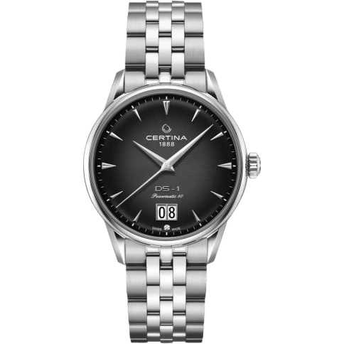 Certina DS-1 Big Date Powermatic 80 Stainless Steel / Grey / Bracelet C029.426.11.051.00