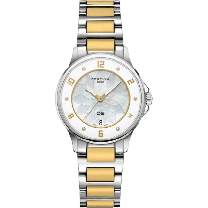 DS-6 Lady Stainless Steel - Yellow Gold / MOP / Bracelet