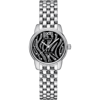 DS-8 Lady Stainless Steel / Black / Bracelet