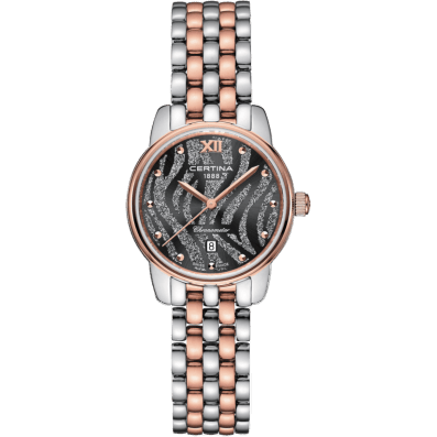 DS-8 Lady Stainless Steel - Rose Gold / Grey / Bracelet