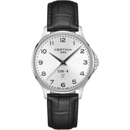 DS-8 Gent Quartz Stainless Steel / Silver