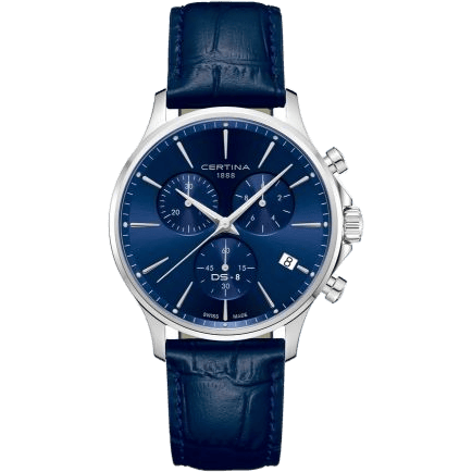 Certina DS-8 Chrono Stainless Steel / Blue C045.417.16.041.00