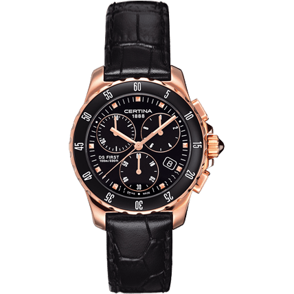 DS First Lady Ceramic Chrono Rose
